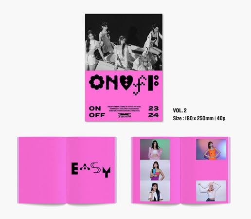 Amazon.co.jp: ONLINE特典 LE SSERAFIM ON OFF 23 24 ルセラフィム公式